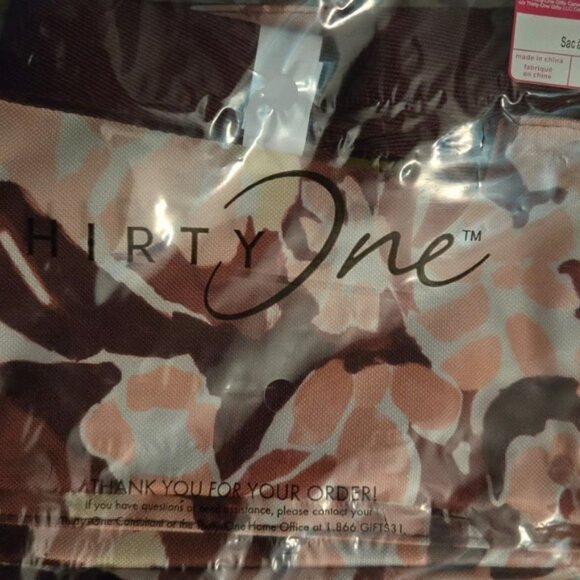 Thirty One All Zipped Up Crossbody Sunset Blooms - NEW - Picture 6 of 8